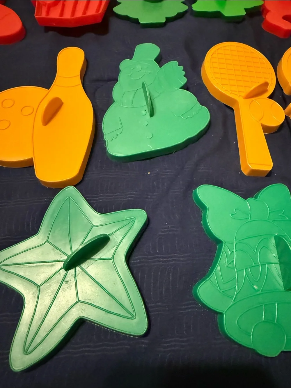 Vintage Plastic Cookie Cutters Lot 22 wilton,hallmark 1970s 1980s plastic